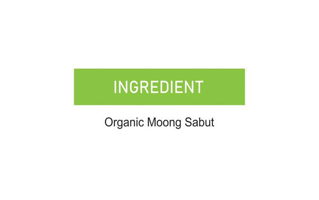 Orgabite Organic Moong Sabut    Pack  1 kilogram